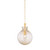 Mitzi - H1052701S-AGB - One Light Pendant - Benita - Aged Brass