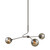 Mitzi - H1057803-TRB - Three Light Chandelier - Nyla - True Bronze