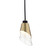 Mitzi - H130701-AGB/BK - LED Pendant - Angie - Aged Brass