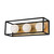 Mitzi - H141303-AGB/BK - LED Bath and Vanity - Aira - Aged Brass