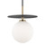 Mitzi - H200701L-AGB/BK - LED Pendant - Ellis - Aged Brass