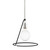 Mitzi - H245701-PN/BK - One Light Pendant - Dana - Polished Nickel/Black