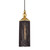 Mitzi - H300701-GL/BK - One Light Pendant - Scarlett - Gold Leaf