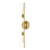 Mitzi - H326102-AGB - Two Light Wall Sconce - Ariel - Aged Brass