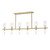 Mitzi - H384912-AGB - 12 Light Linear - Tabitha - Aged Brass