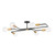 Mitzi - H488606S-AGB/TBK - Six Light Semi Flush Mount - Jena - Aged Brass