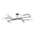 Mitzi - H488606S-PN/TBK - Six Light Semi Flush Mount - Jena - Polished Nickel