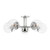 Mitzi - H503605-PN - Five Light Semi Flush Mount - Meadow - Polished Nickel
