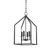 Mitzi - H514704S-AI - Four Light Pendant - Lena - Aged Iron