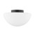 Mitzi - H611502-SBK - One Light Flush Mount - Andrea - Soft Black