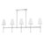 Mitzi - H630905-PN - Five Light Linear - Janelle - Polished Nickel
