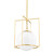 Mitzi - H648701S-AGB - One Light Pendant - Frankie - Aged Brass