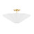 Mitzi - H676603-AGB - Three Light Semi Flush Mount - Alana - Aged Brass
