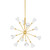 Mitzi - H681812-AGB/SWH - 12 Light Chandelier - Hikari - Aged Brass