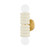 Mitzi - H691102-AGB/CAI - Two Light Wall Sconce - Bibi - Aged Brass