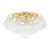 Mitzi - H711506A-AGB - Six Light Flush Mount - Mimi - Aged Brass