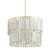 Mitzi - H715806-AGB - Six Light Chandelier - Melisa - Aged Brass