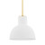 Mitzi - H721701-AGB/CWW - One Light Pendant - Paloma - Aged Brass