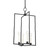 Mitzi - H731704L-TBK - Four Light Lantern - Adelaide - Texture Black