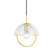 Mitzi - H752701S-AGB - One Light Pendant - Meriah - Aged Brass