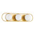 Mitzi - H783303-AGB - Three Light Bath and Vanity - Amy - Aged Brass