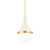 Mitzi - H787701S-AGB/SCR - One Light Pendant - Ciara - Aged Brass