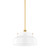 Mitzi - H790701L-AGB - One Light Pendant - Luella - Aged Brass