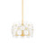 Mitzi - H810703-AGB - Three Light Pendant - Zoella - Aged Brass