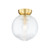 Mitzi - H815501-AGB - One Light Flush Mount - Sara - Aged Brass