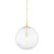 Mitzi - H815701L-AGB - One Light Pendant - Sara - Aged Brass