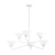 Mitzi - H817806-TWH - Six Light Chandelier - Kelsey - Textured White