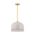 Mitzi - H884701L-AGB/SPG - One Light Pendant - Liba - Aged Brass
