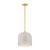 Mitzi - H884701S-AGB/SPG - One Light Pendant - Liba - Aged Brass