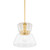 Mitzi - H910701L-AGB - One Light Pendant - Elodie - Aged Brass