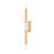 Mitzi - H911102-AGB - Two Light Wall Sconce - Goldie - Aged Brass