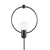 Mitzi - HL638201-SBK - One Light Wall Sconce - Darcy - Soft Black