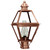 Northeast Lantern - 1003-AC-CIM-CSG - One Light Post Mount - Boston - Antique Copper