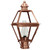 Northeast Lantern - 1003-AC-CIM-SMG - One Light Post Mount - Boston - Antique Copper