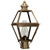 Northeast Lantern - 1003-DAB-CIM-CSG - One Light Post Mount - Boston - Dark Antique Brass