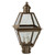 Northeast Lantern - 1003-DAB-LT3-CSG - Three Light Post Mount - Boston - Dark Antique Brass