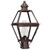 Northeast Lantern - 1003-DB-CIM-CLR - One Light Post Mount - Boston - Dark Brass