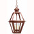 Northeast Lantern - 1012-AC-LT3-CLR - Three Light Hanging Lantern - Boston - Antique Copper