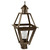 Northeast Lantern - 1013-DAB-CIM-CLR - One Light Post Mount - Boston - Dark Antique Brass