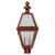 Northeast Lantern - 1023-AC-LT3-CSG - Three Light Post Mount - Boston - Antique Copper