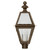 Northeast Lantern - 1023-DAB-LT3-CLR - Three Light Post Mount - Boston - Dark Antique Brass