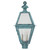 Northeast Lantern - 1023-VG-LT3-CLR - Three Light Post Mount - Boston - Verdi Gris