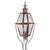 Northeast Lantern - 1033-AC-CIM-CSG - One Light Post Mount - Boston - Antique Copper