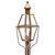 Northeast Lantern - 1043-AB-CIM-FST - One Light Post Mount - Boston - Antique Brass
