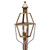 Northeast Lantern - 1043-AB-CIM-SMG - One Light Post Mount - Boston - Antique Brass