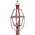 Northeast Lantern - 1043-AC-CIM-FST - One Light Post Mount - Boston - Antique Copper